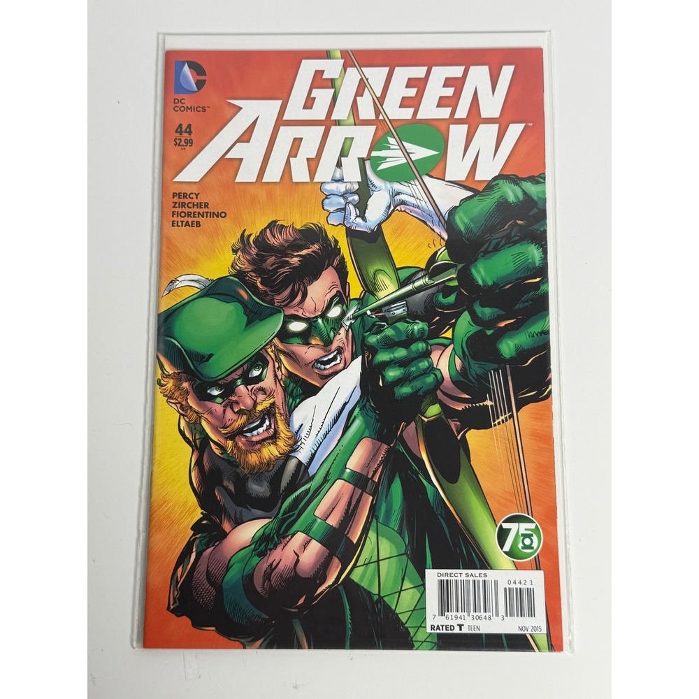 DC Comics Green Arrow 44 2015 New 52 Green Lantern Zircher Art